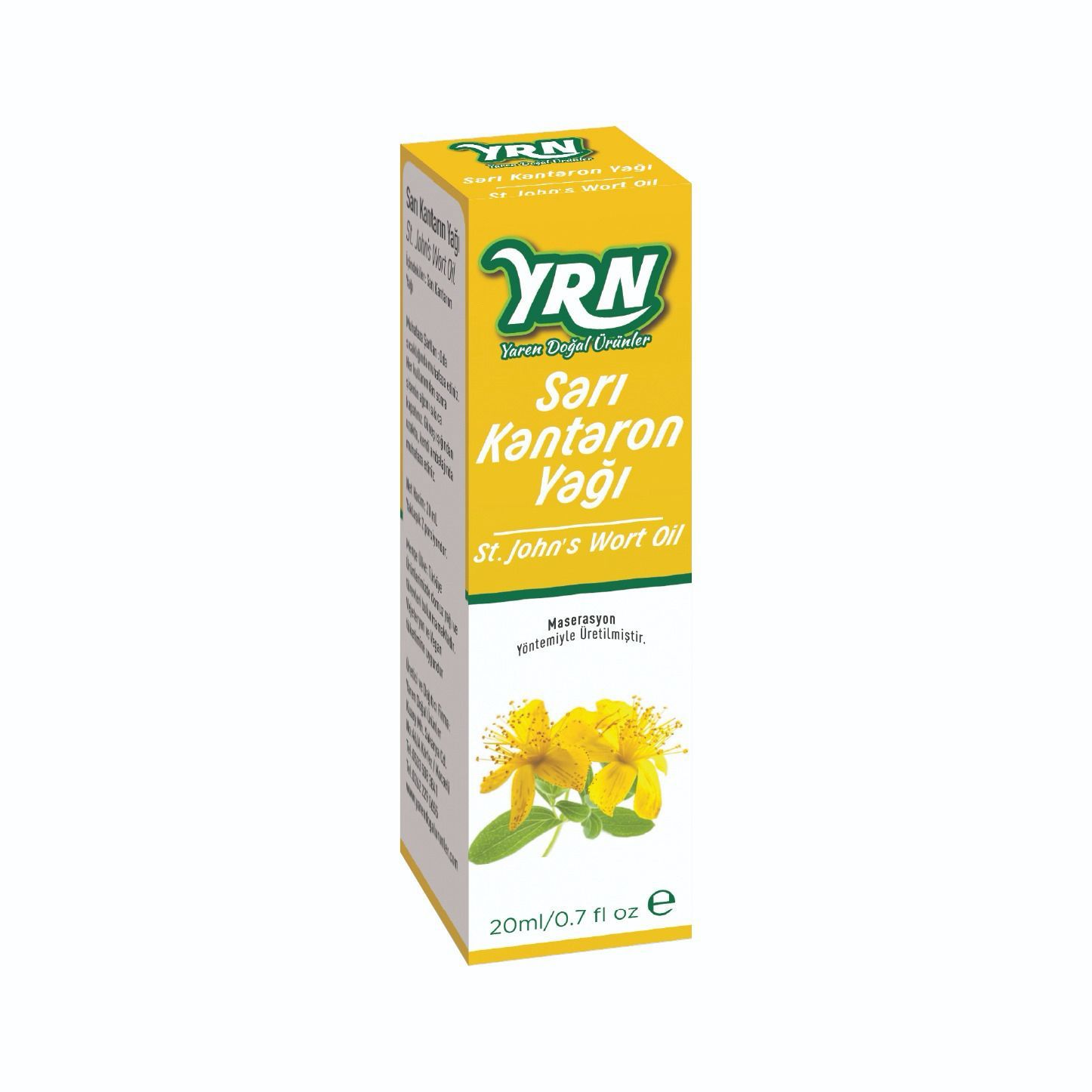 YAREN%20SARI%20KANTARON%20YAĞI%2020%20ML