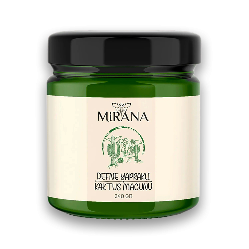 Mirana Defne Yapraklı Kaktüs Macunu