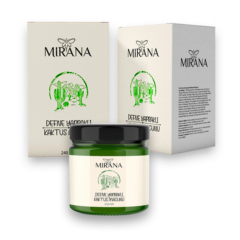 Mirana Defne Yapraklı Kaktüs Macunu