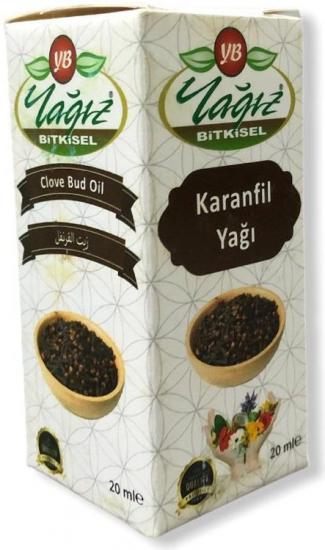 Yağız Bitkisel Karanfil Yağı 20 ml