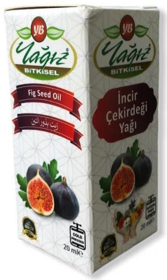 Yağız Bitkisel İncir Çekirdeği Yağı 20 ml