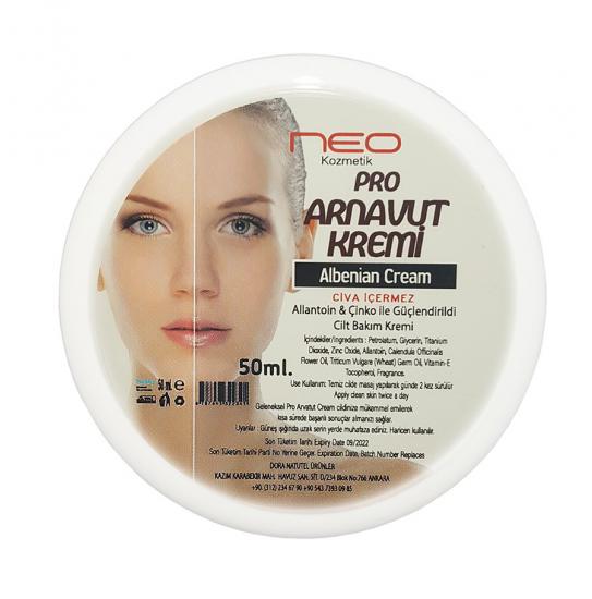 Neo Aklık Kremi Arnavut Kremi 50 ML