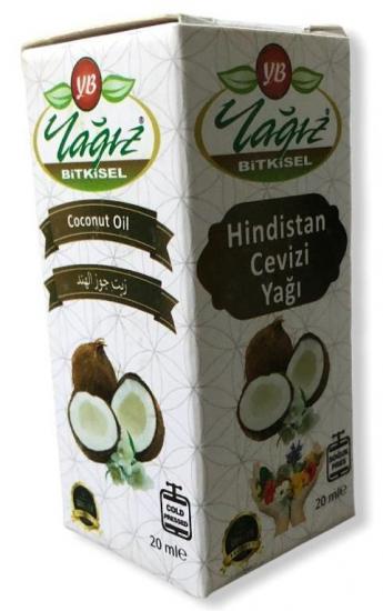 Yağız Bitkisel Hindistan Cevizi Yağı 20 ml