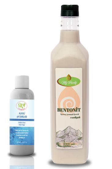 Bentonit Kil İçilebilir 1 Lt + PH Damla 100 ML