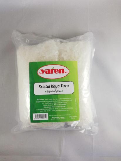 Yaren Sofrada Öğütme Kristal Kaya Tuzu 1KG (2x500)