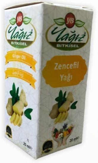 Yağız Bitkisel Zencefil Yağı 20 ml