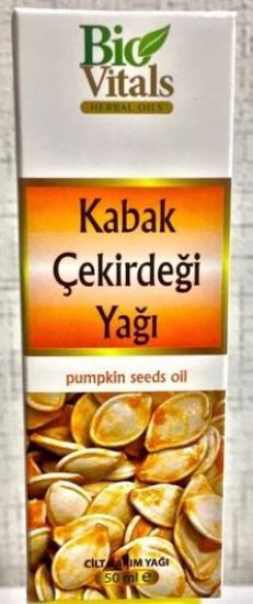 Bio Vitals Kabak Çekirdeği Yağı 50 Cc