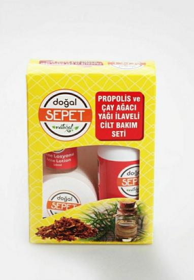 Doğal Sepet Propolis Ve Çay Ağaçlı Sivilce Seti