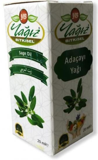 Yağız Bitkisel Adaçayı Yağı 20 ml